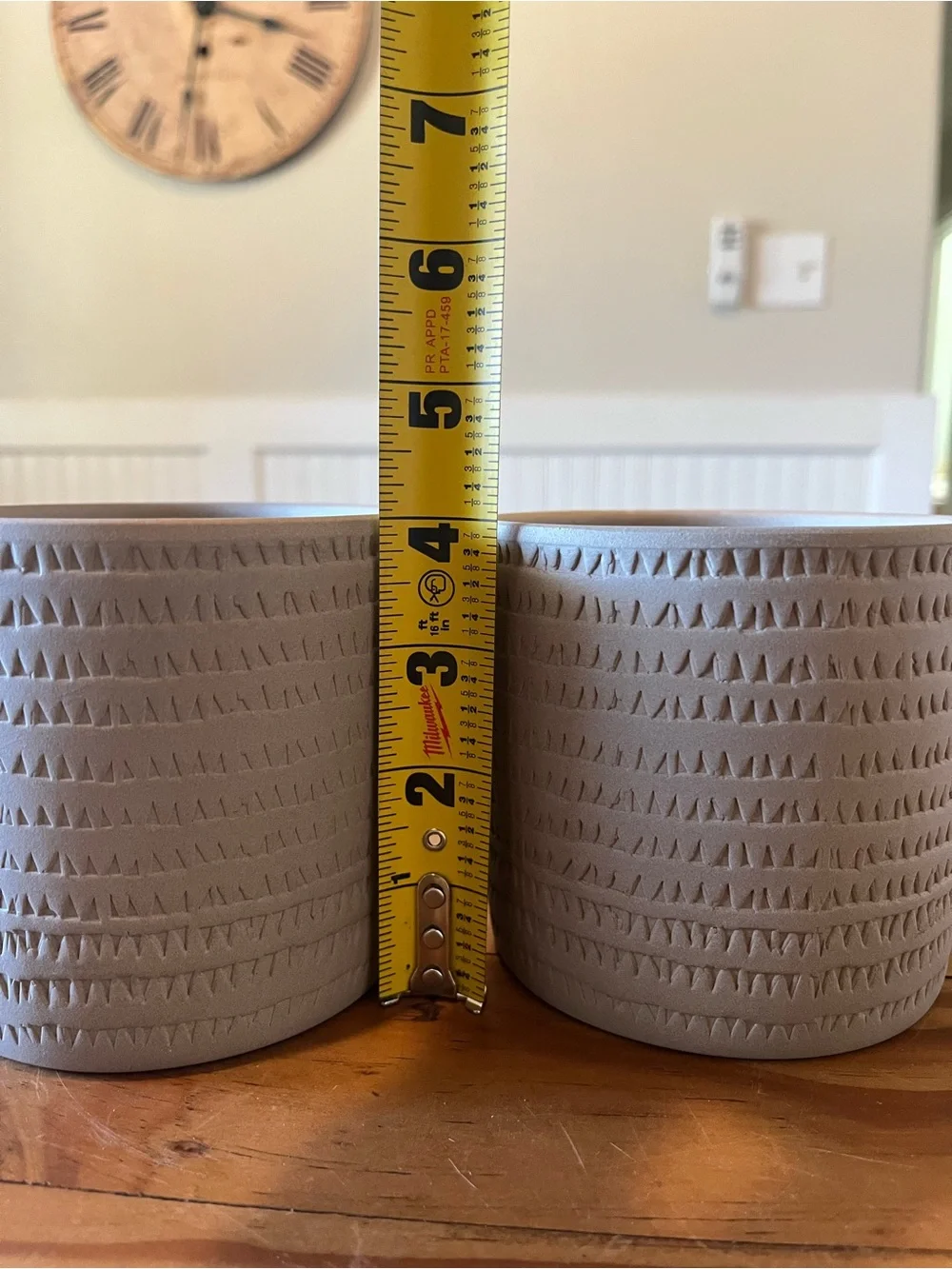 IKEA Kryptuia Clay Pots Set of 2